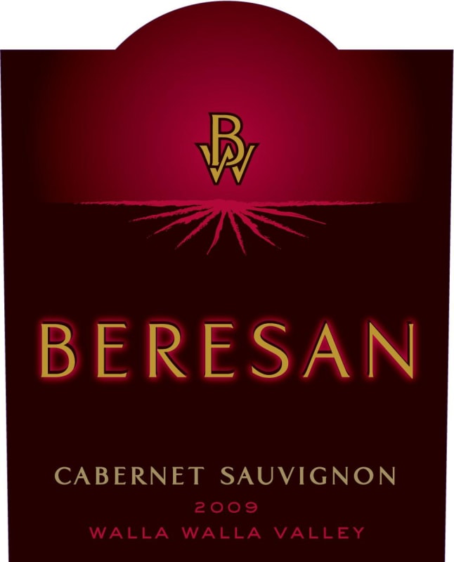 Beresan Winery Cabernet Sauvignon 2009 Front Label
