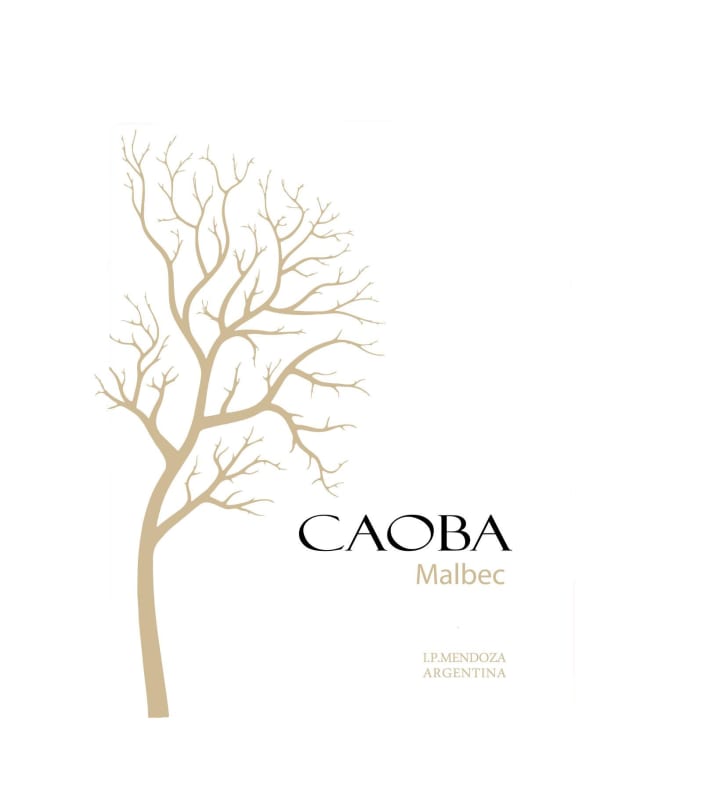 Familia Falasco Caoba Malbec 2015 Front Label