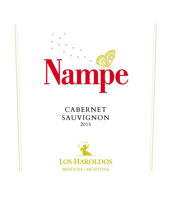 Familia Falasco Los Haroldos Nampe Cabernet Sauvignon 2015 Front Label