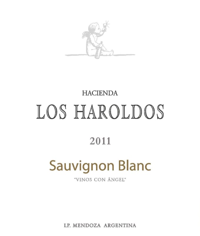 Familia Falasco Hacienda Los Haroldos Sauvignon Blanc 2011 Front Label