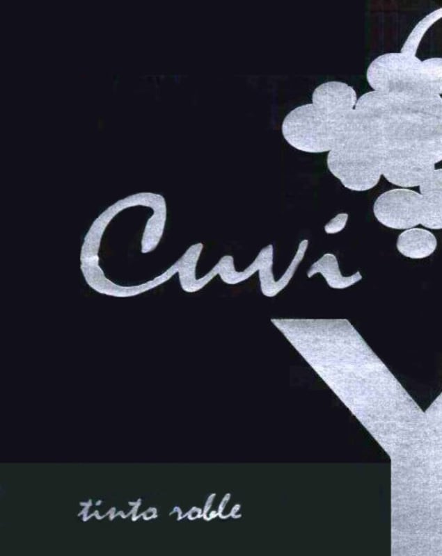 GrupoYllera Cuvi Roble Vino de la Tierra 2007 Front Label