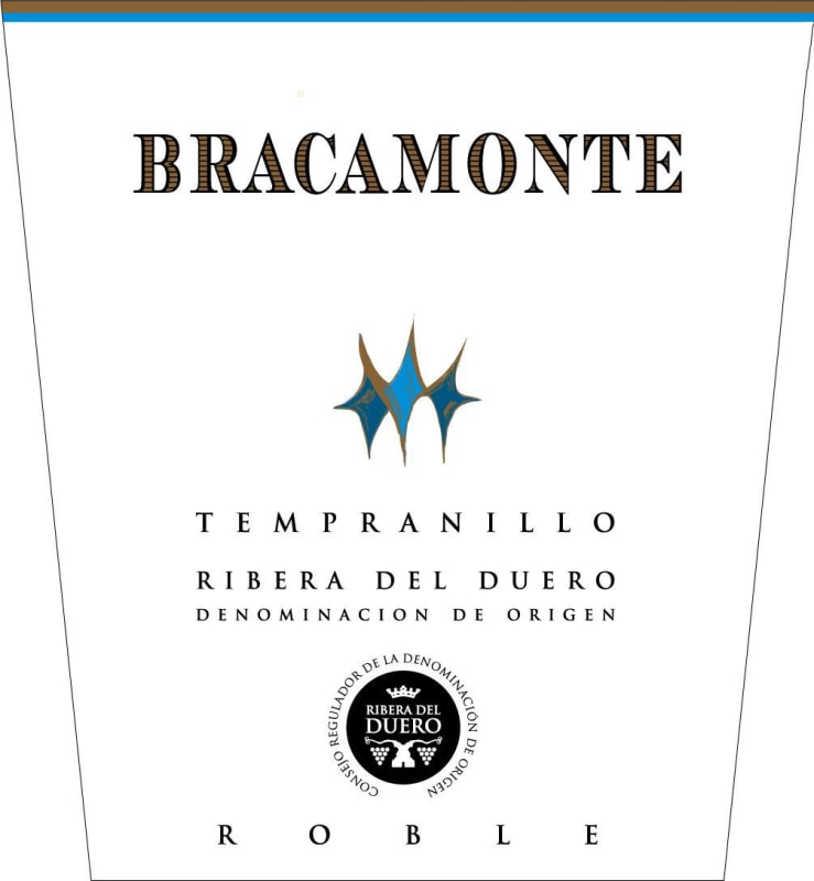 GrupoYllera Ribera del Duero Bracamonte Roble 2010 Front Label