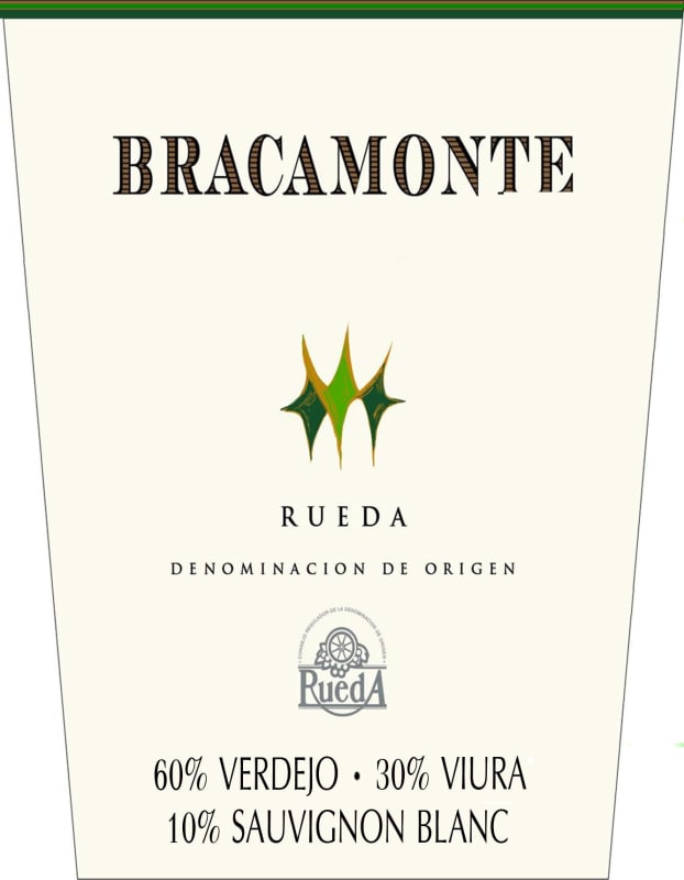 GrupoYllera Rueda Bracamonte Blanco 2010 Front Label