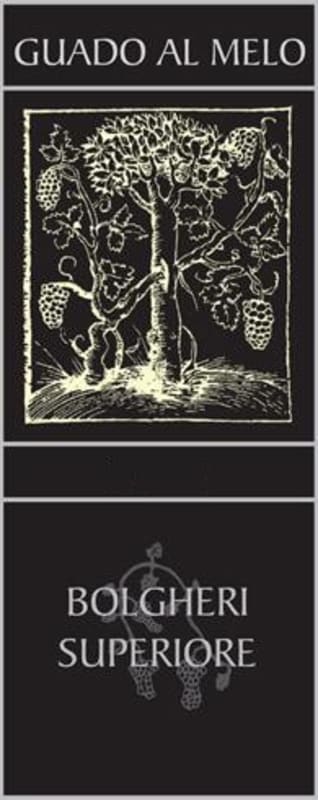 Guado al Melo Bolgheri Superiore 2004 Front Label