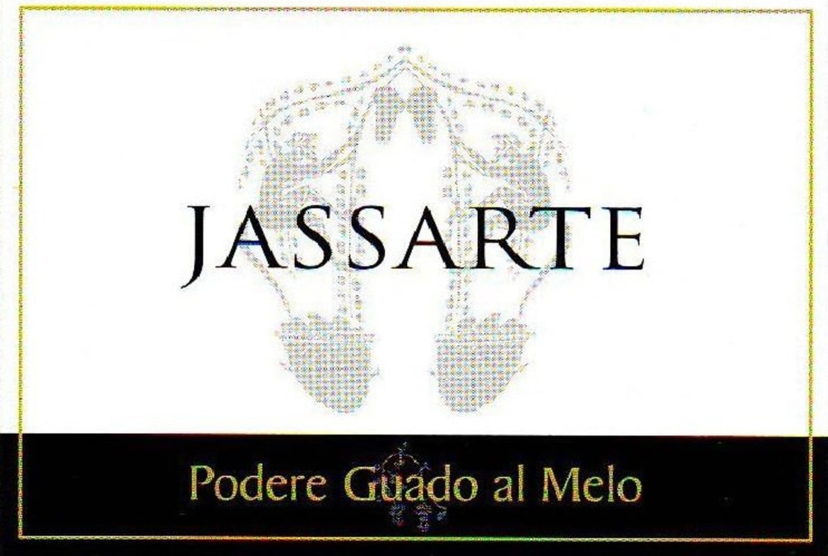Guado al Melo Toscana Jassarte Rosso 2004 Front Label