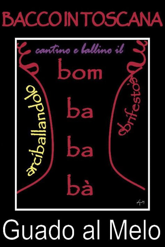 Guado al Melo Bacco in Toscana Rosso 2010 Front Label