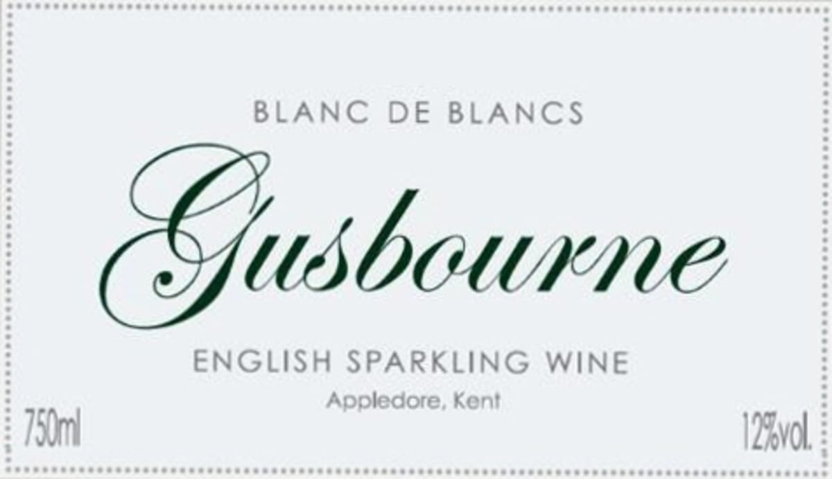 Gusbourne Blanc de Blancs 2008 Front Label