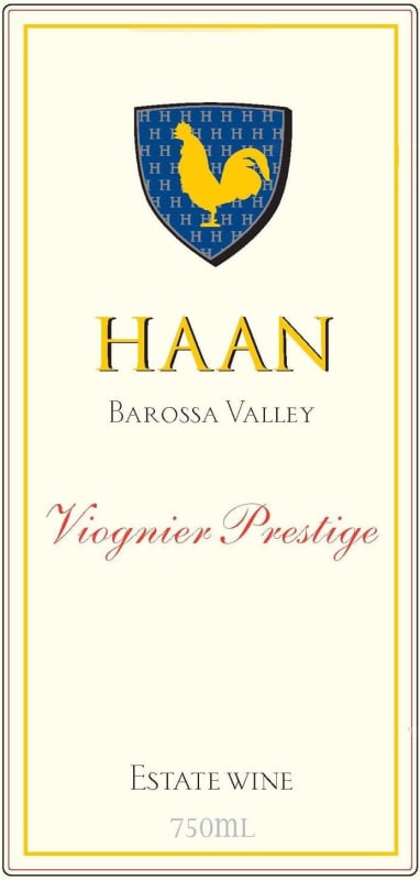 Haan Wines Prestige Viognier 2007 Front Label
