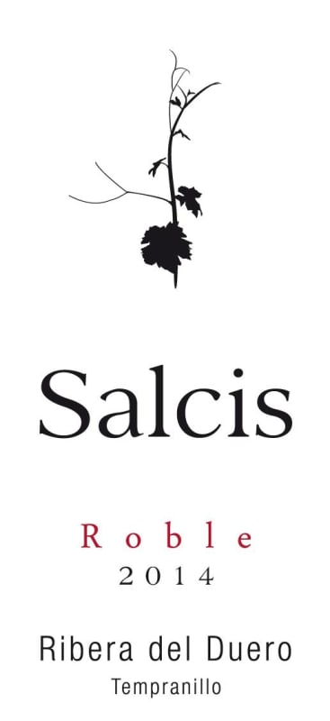 Hacienda Miguel Sanz Salcis Roble Tempranillo 2014 Front Label
