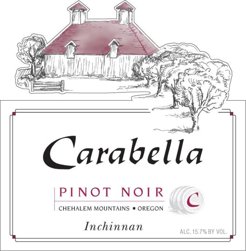 Carabella Inchinnan Pinot Noir 2014 Front Label