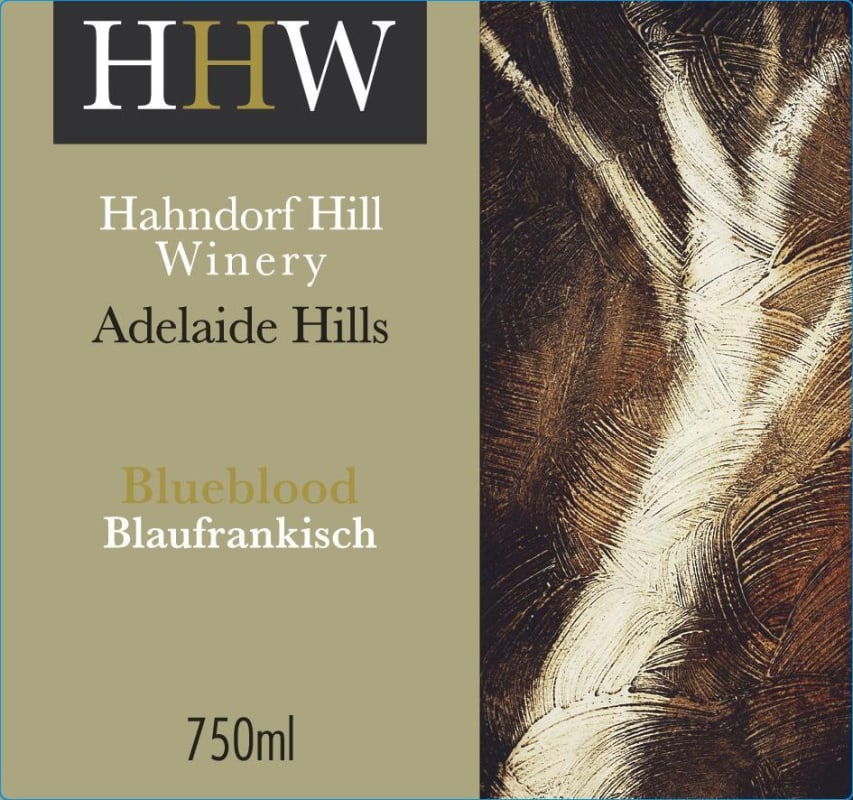Hahndorf Hill Winery Blueblood Blaufrankisch 2013 Front Label