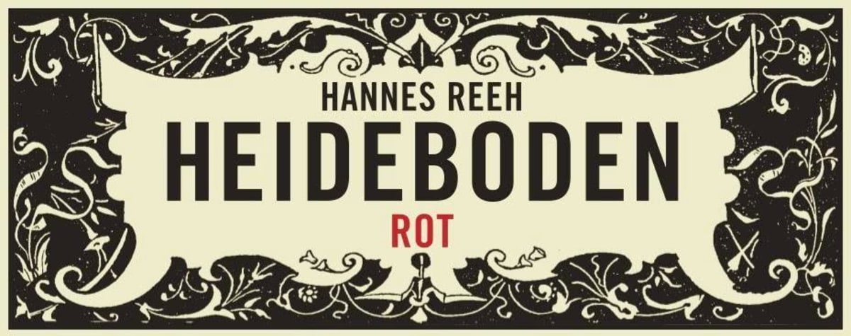 Hannes Reeh Heideboden Rot 2015 Front Label
