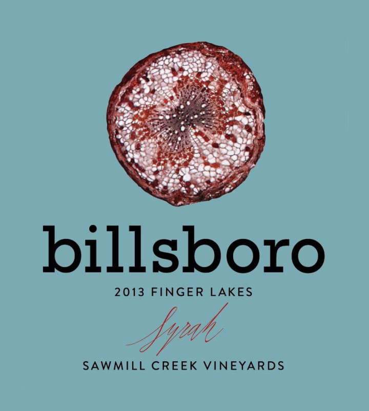 Billsboro Winery Syrah 2013 Front Label