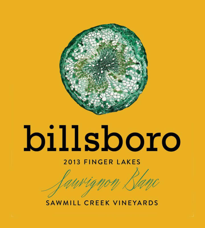 Billsboro Winery Sawmill Creek Vineyard Sauvignon Blanc 2013 Front Label