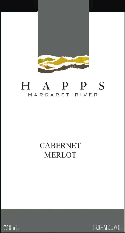 Happs Cabernet Sauvignon Merlot 2010 Front Label