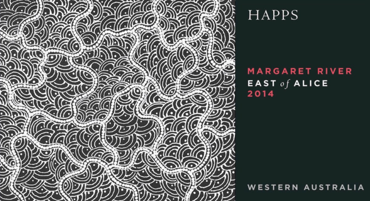 Happs East of Alice 2014 Front Label
