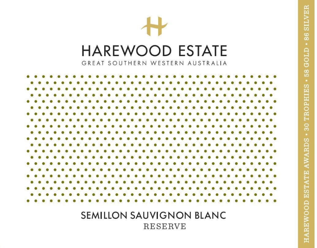 Harewood Estate Great Southern Reserve Semillon Sauvignon Blanc 2015 Front Label