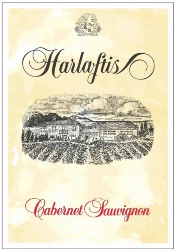 Harlaftis Ltd. Chateau Harlaftis Cabernet Sauvignon 2012 Front Label