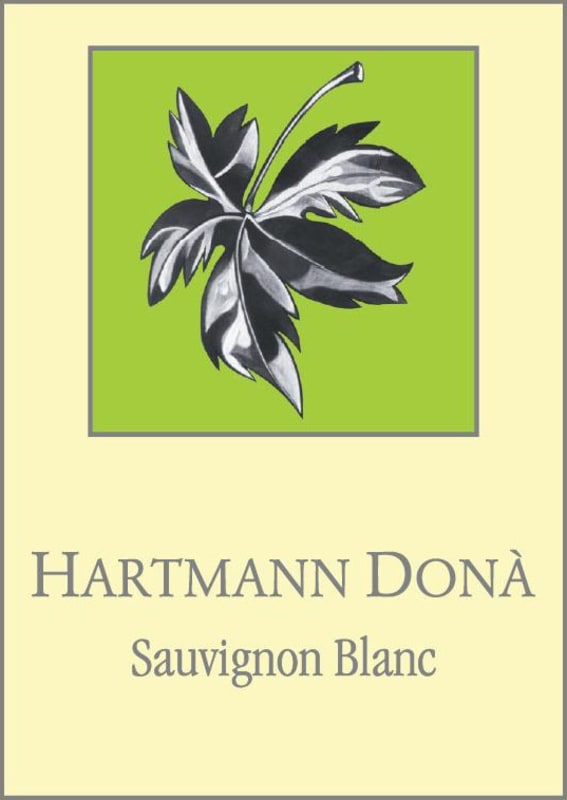 Hartmann Dona Sauvignon Blanc 2015 Front Label