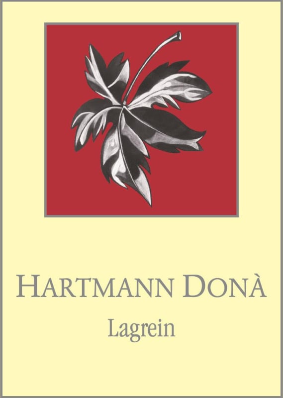 Hartmann Dona Lagrein 2013 Front Label