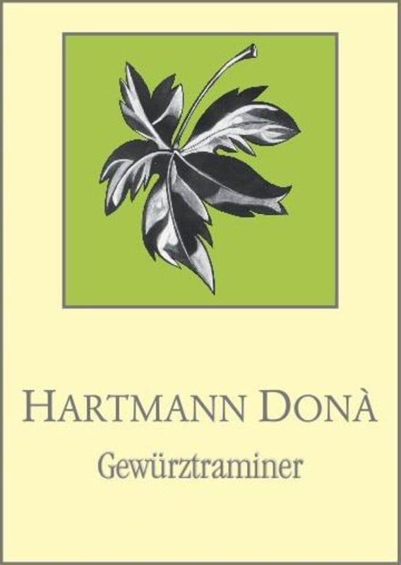 Hartmann Dona Gewurztraminer 2014 Front Label