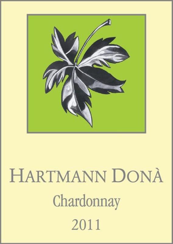 Hartmann Dona Chardonnay 2011 Front Label