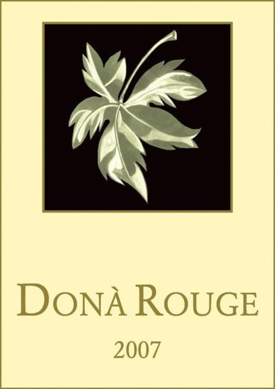 Hartmann Dona Dona Rouge 2007 Front Label