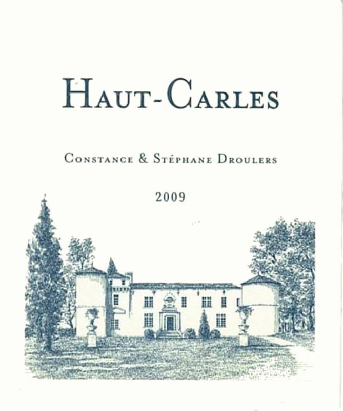 Haut-Carles Fronsac 2009 Front Label