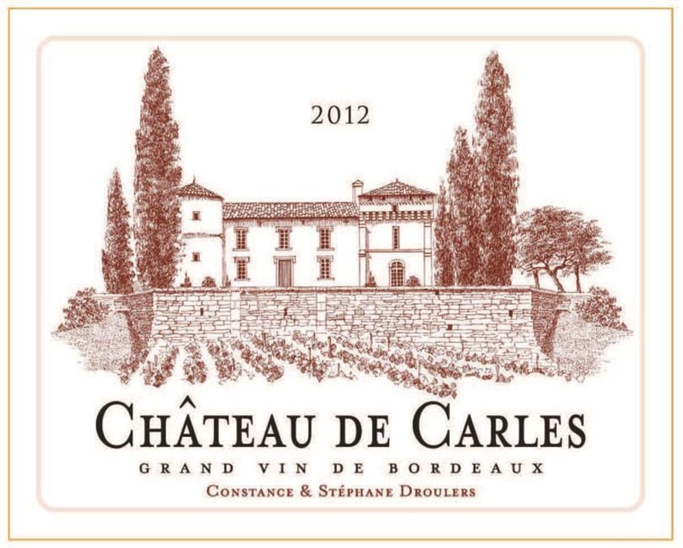 Haut-Carles Chateau de Carles 2012 Front Label