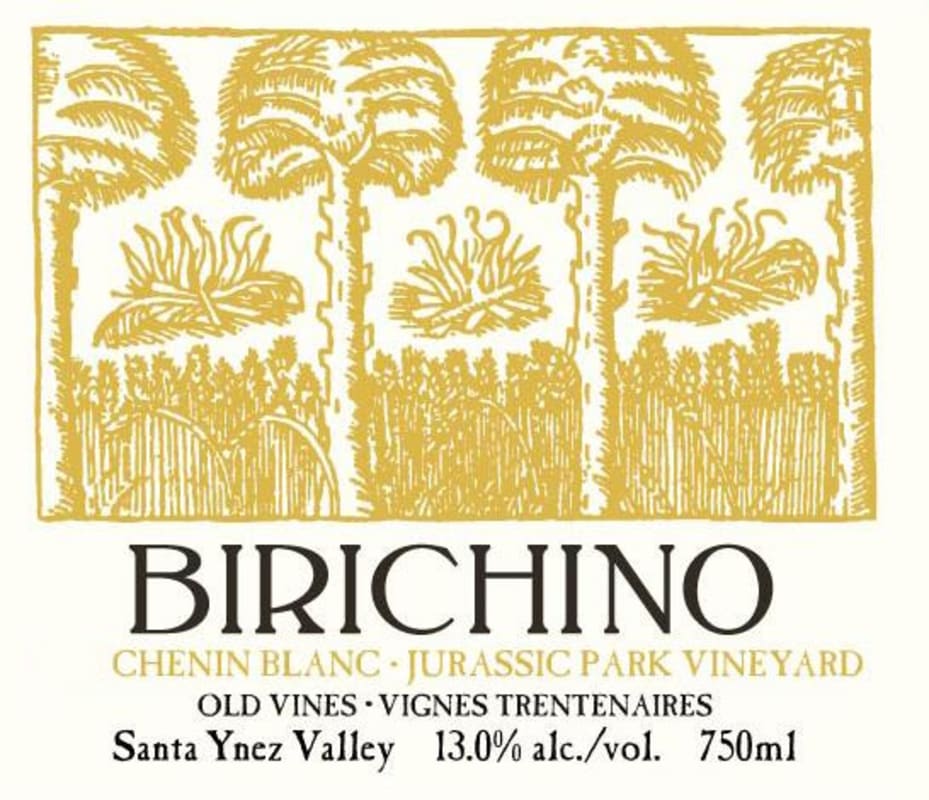 Birichino Jurassic Park Vineyard Old Vines Chenin Blanc 2014 Front Label