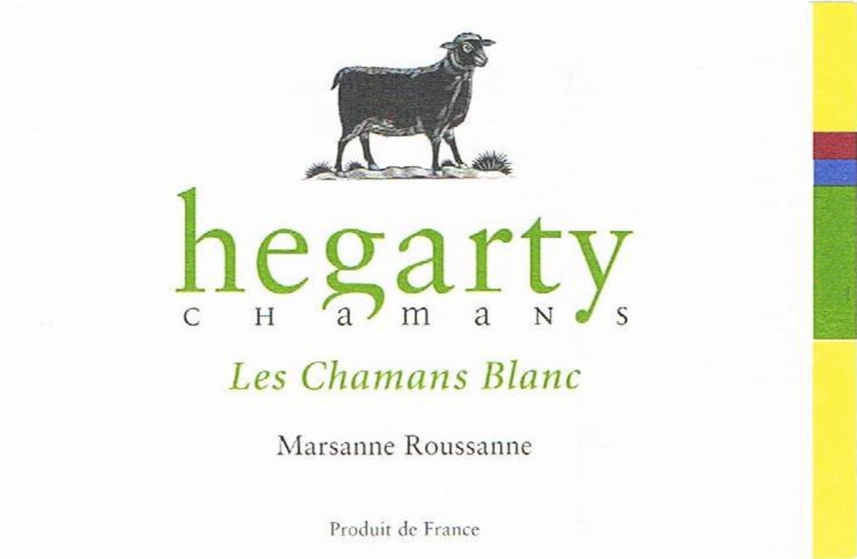 Hegarty Chamans Minervois Les Chamans Blanc 2010 Front Label
