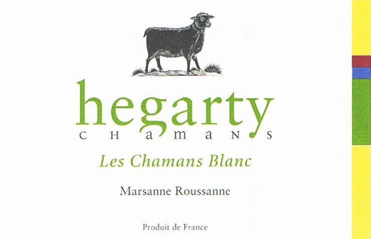 Hegarty Chamans Minervois Les Chamans Blanc 2009 Front Label