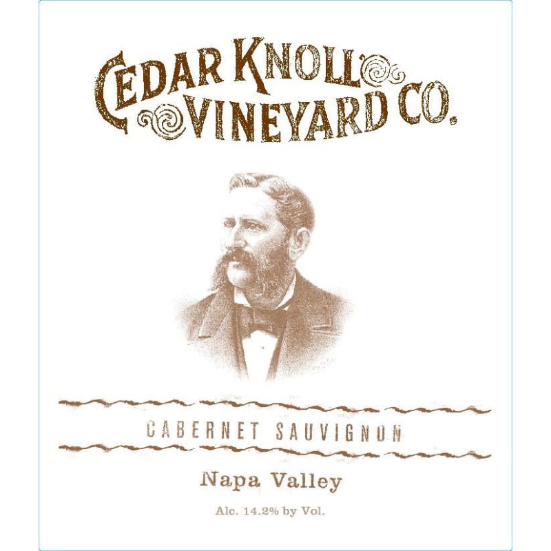 Cedar Knoll Cabernet Sauvignon 2015 Front Label