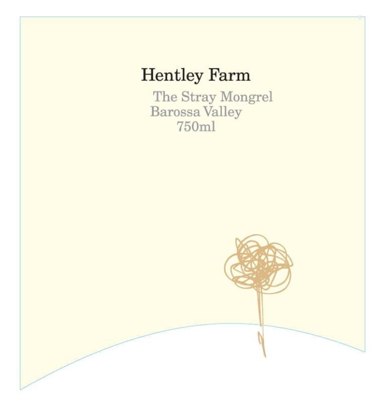 Hentley Farm The Stray Mongrel 2014 Front Label