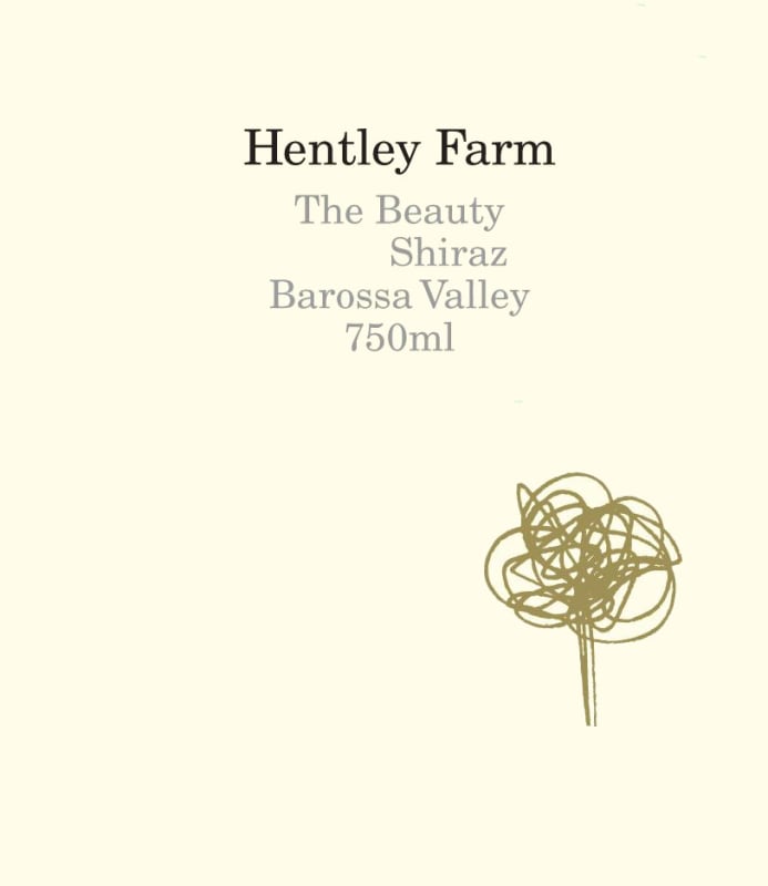 Hentley Farm The Beauty Shiraz 2013 Front Label