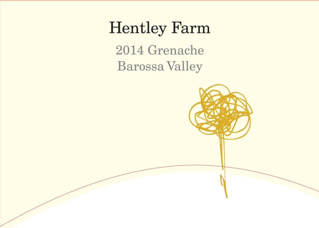 Hentley Farm Grenache 2014 Front Label