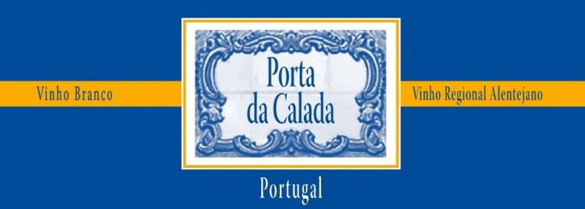 Herdade da Calada Porta da Calada Branco 2015 Front Label