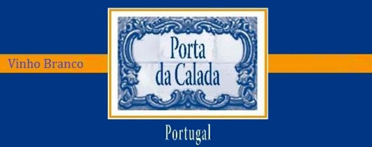Herdade da Calada Porta da Calada Branco 2013 Front Label