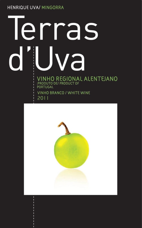 Herdade da Mingorra Vinho Regional Alentejano Terras d'Uva Branco 2011 Front Label