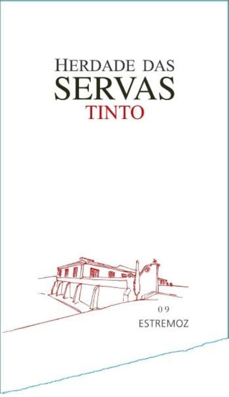 Herdade das Servas Vinho Regional Alentejano 2009 Front Label
