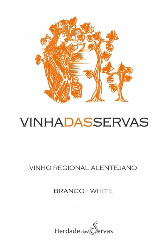 Herdade das Servas Vinha das Servas Branco 2014 Front Label