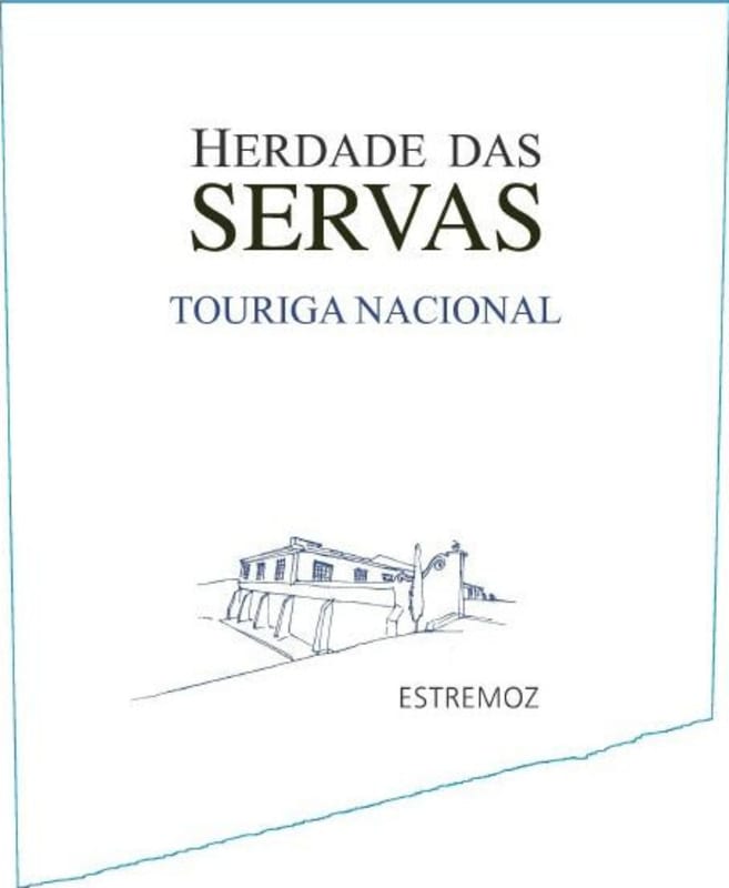 Herdade das Servas Touriga Nacional 2013 Front Label