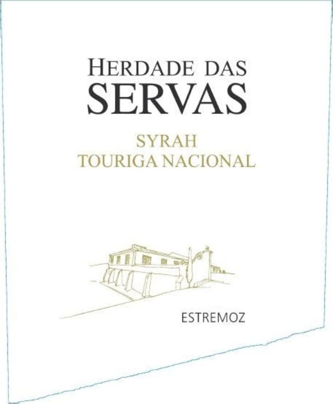 Herdade das Servas Syrah Touriga Nacional 2013 Front Label