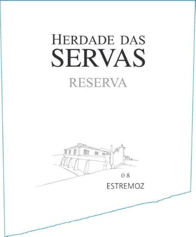 Herdade das Servas Reserva 2008 Front Label