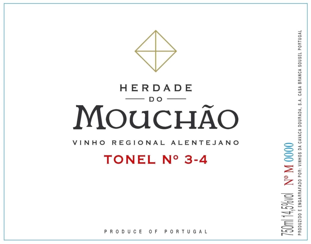 Herdade do Mouchao Tonel 3-4 2005 Front Label