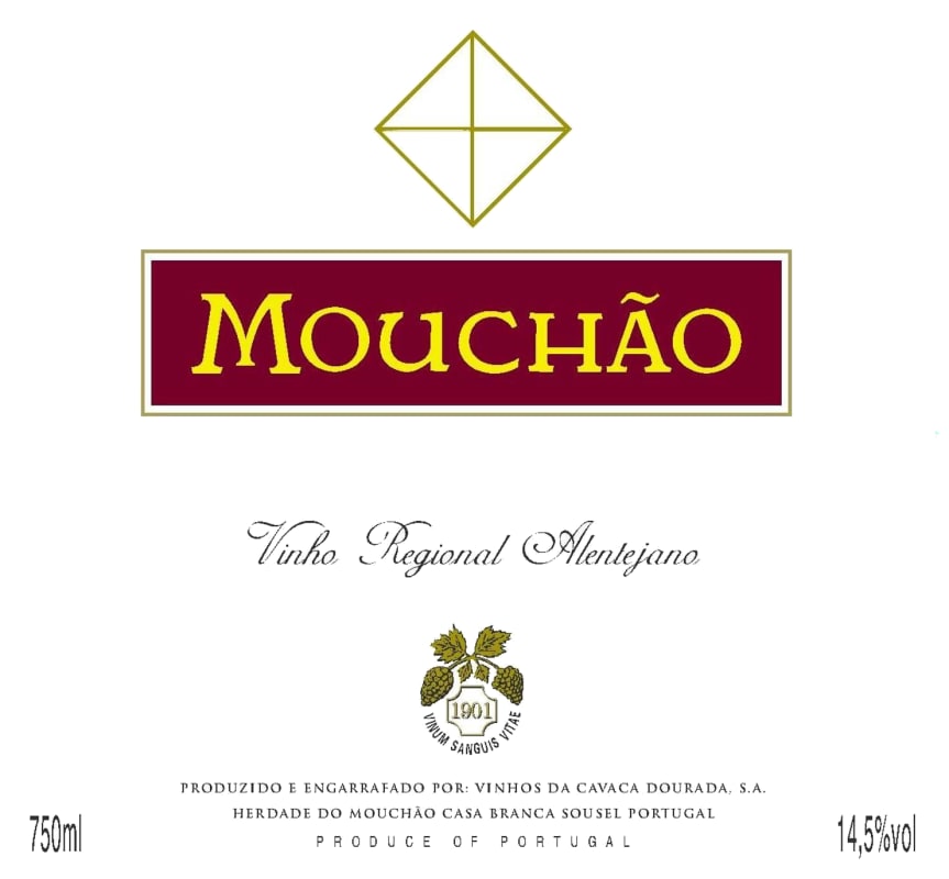 Herdade do Mouchao Tinto 2010 Front Label