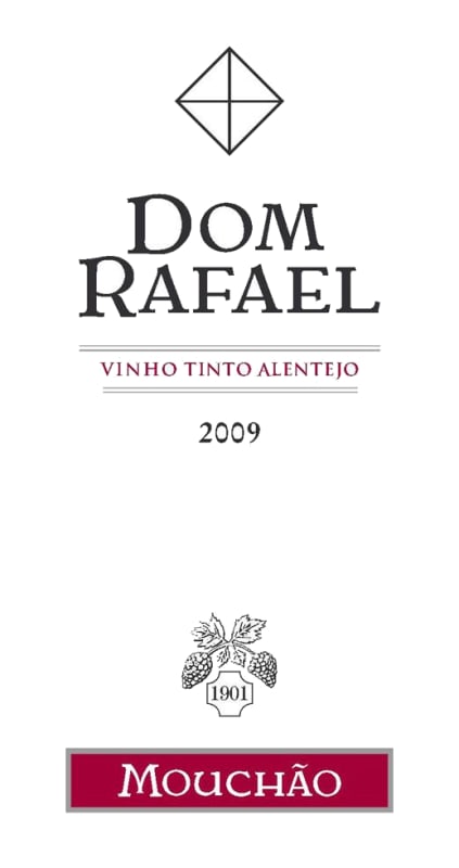 Herdade do Mouchao Dom Rafael Tinto 2009 Front Label