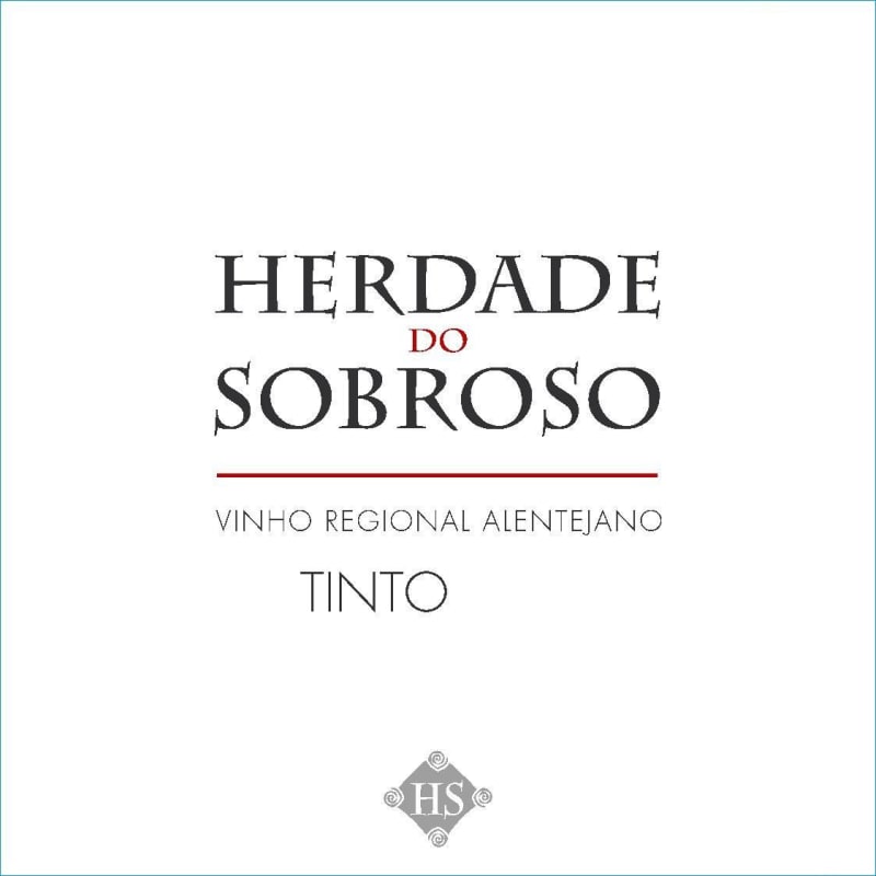 Herdade do Sobroso Tinto 2009 Front Label