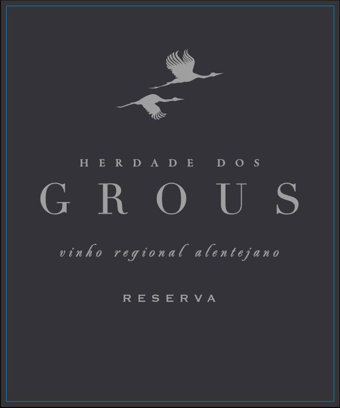 Herdade Dos Grous Reserva Tinto 2010 Front Label