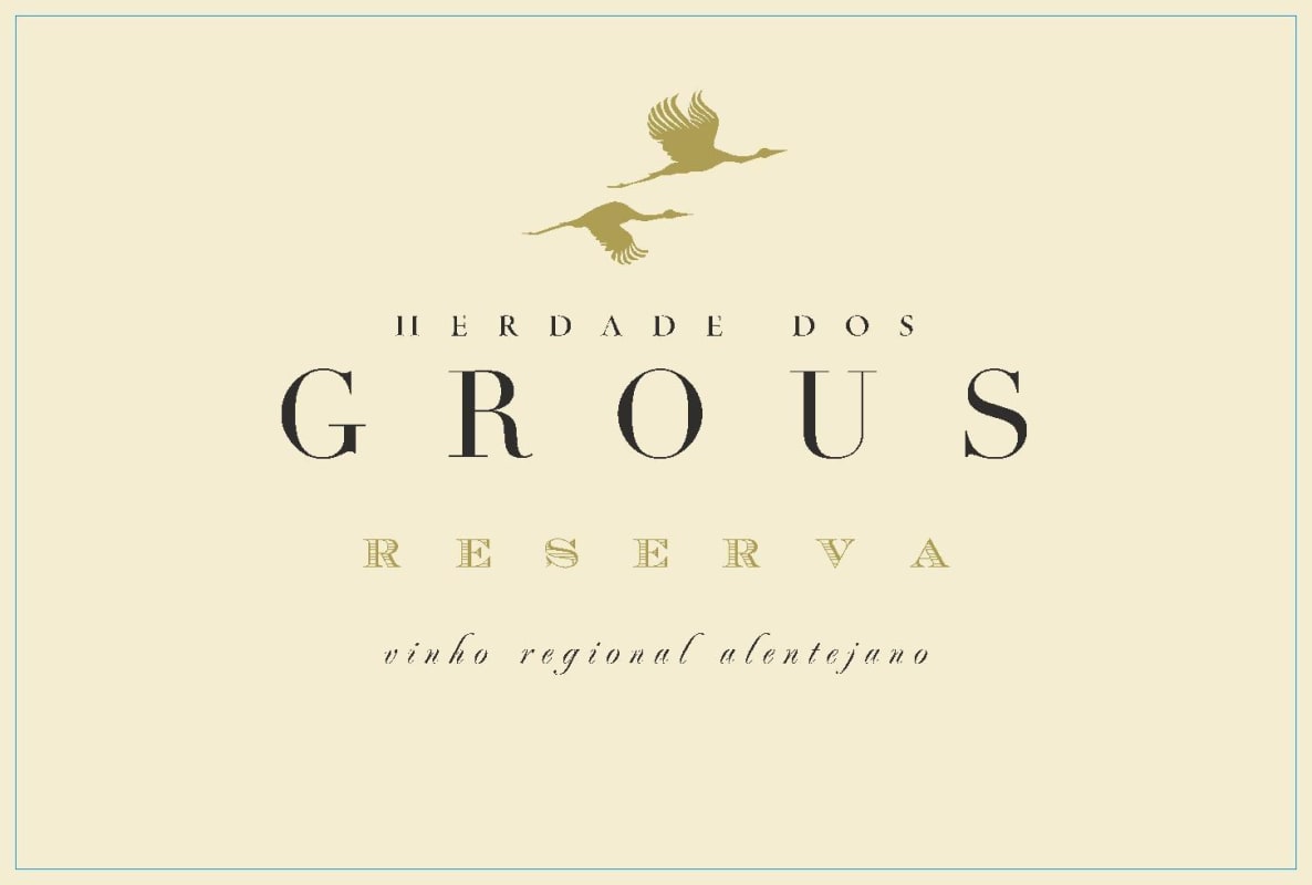 Herdade Dos Grous Reserva Branco 2009 Front Label